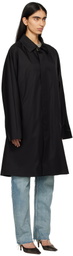 Fear of God Black Nylon Wool Car Coat