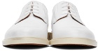 Common Projects White Smudged Derbys