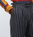 Bode - Striped wool pants