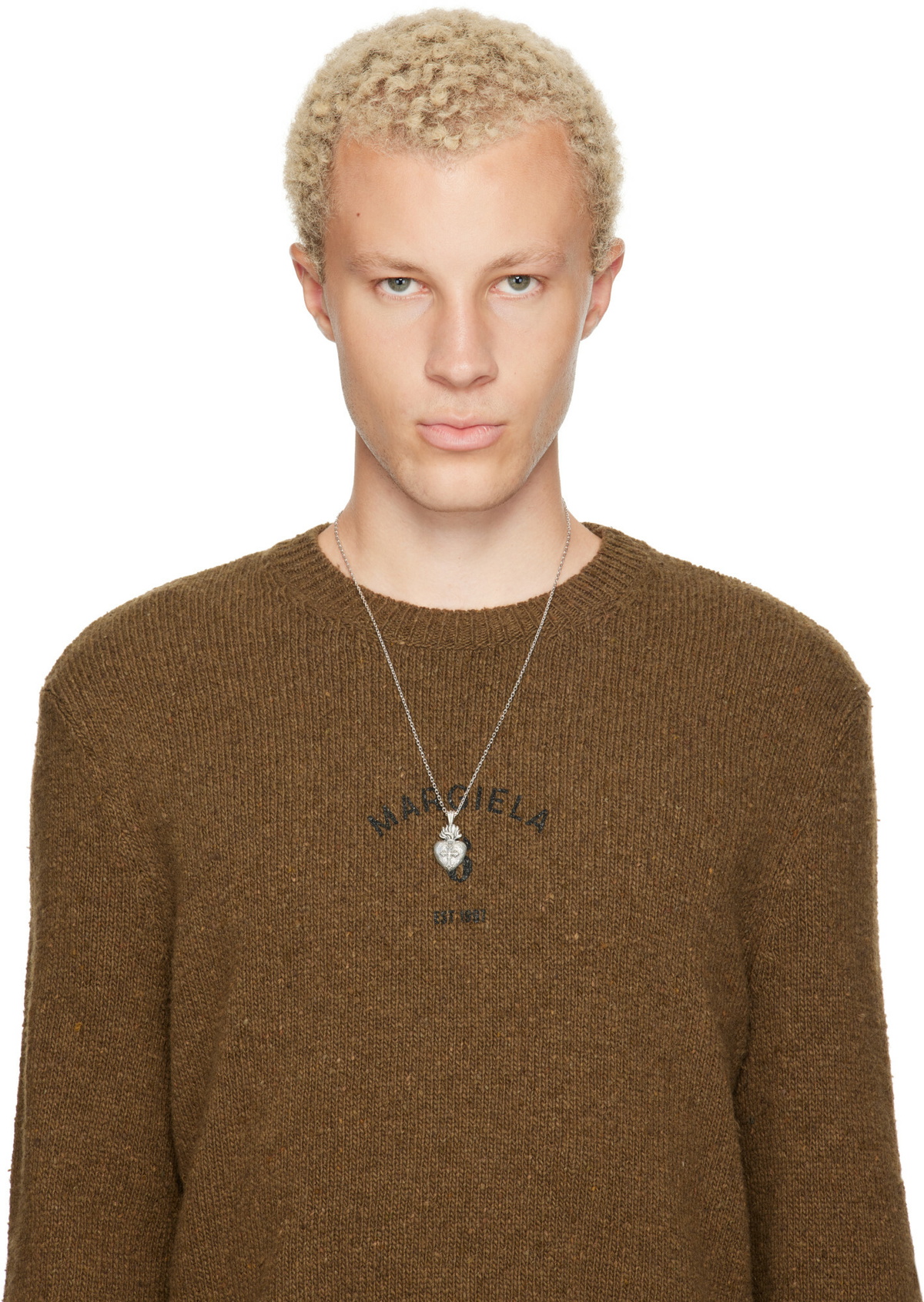Emanuele Bicocchi Sacred Heart Necklace