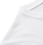 Hartford - Slim-Fit Printed Cotton-Jersey T-Shirt - Men - White