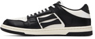 AMIRI Black & White Skel Top Low Sneakers