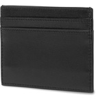 SAINT LAURENT - Logo-Appliquéd Leather Cardholder - Black