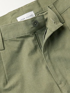 John Elliott - Straight-Leg Cotton-Canvas Cargo Trousers - Green