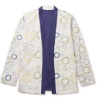 SMR Days - Reversible Embroidered Cotton Kimono Jacket - Multi