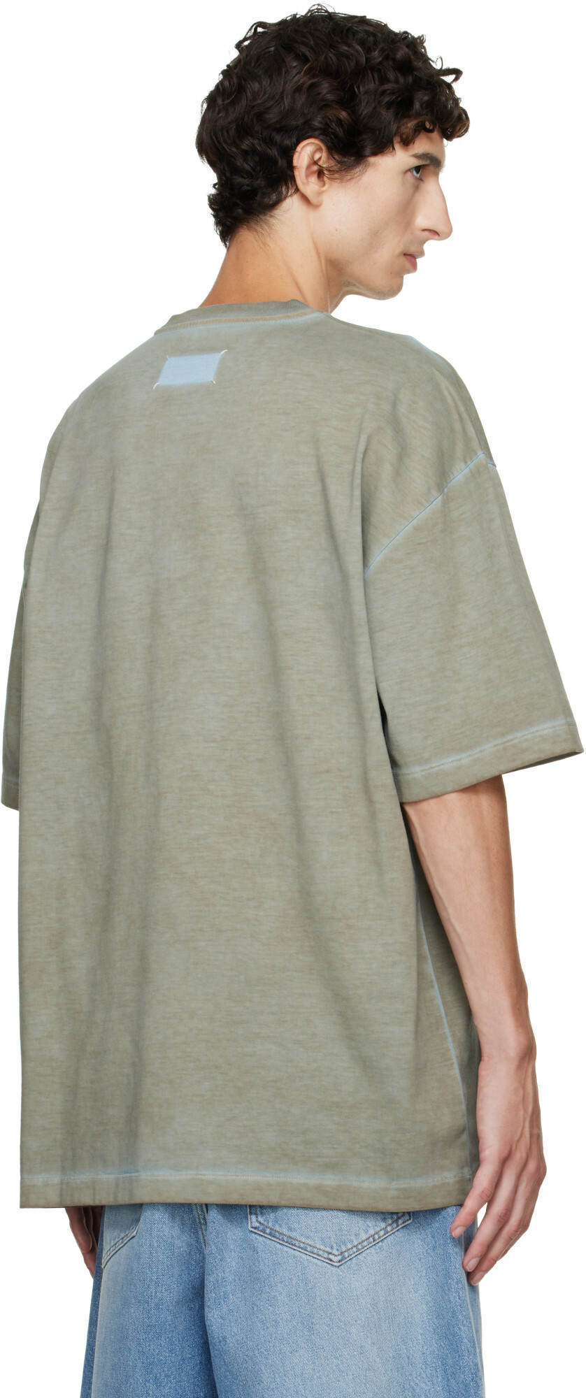 Maison Margiela Gray Oversized T-shirt
