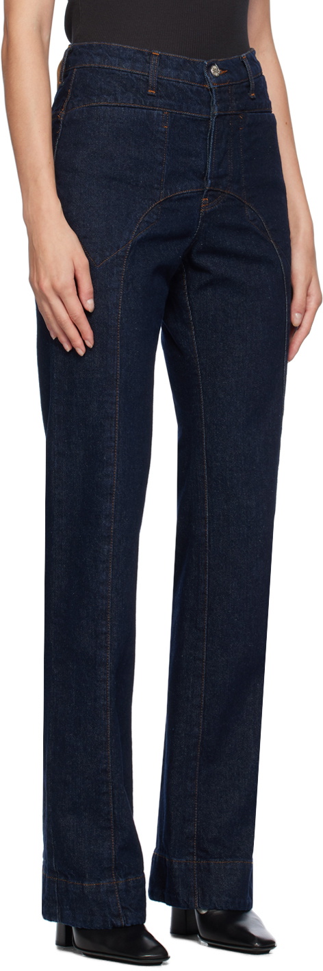Edward Cuming Navy Slim Jeans