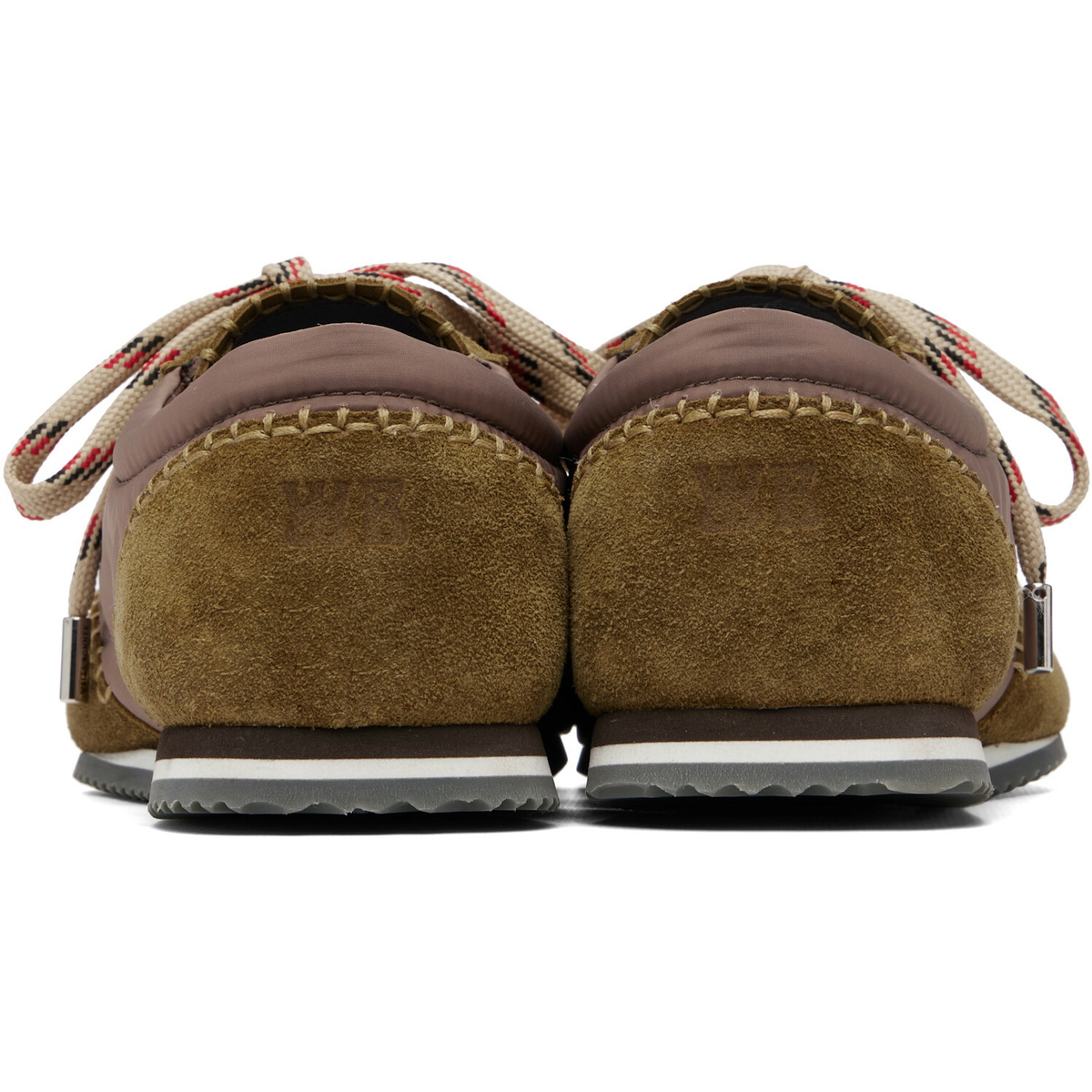 Wales Bonner Taupe & Khaki Paris Sneakers
