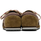 Wales Bonner Taupe & Khaki Paris Sneakers