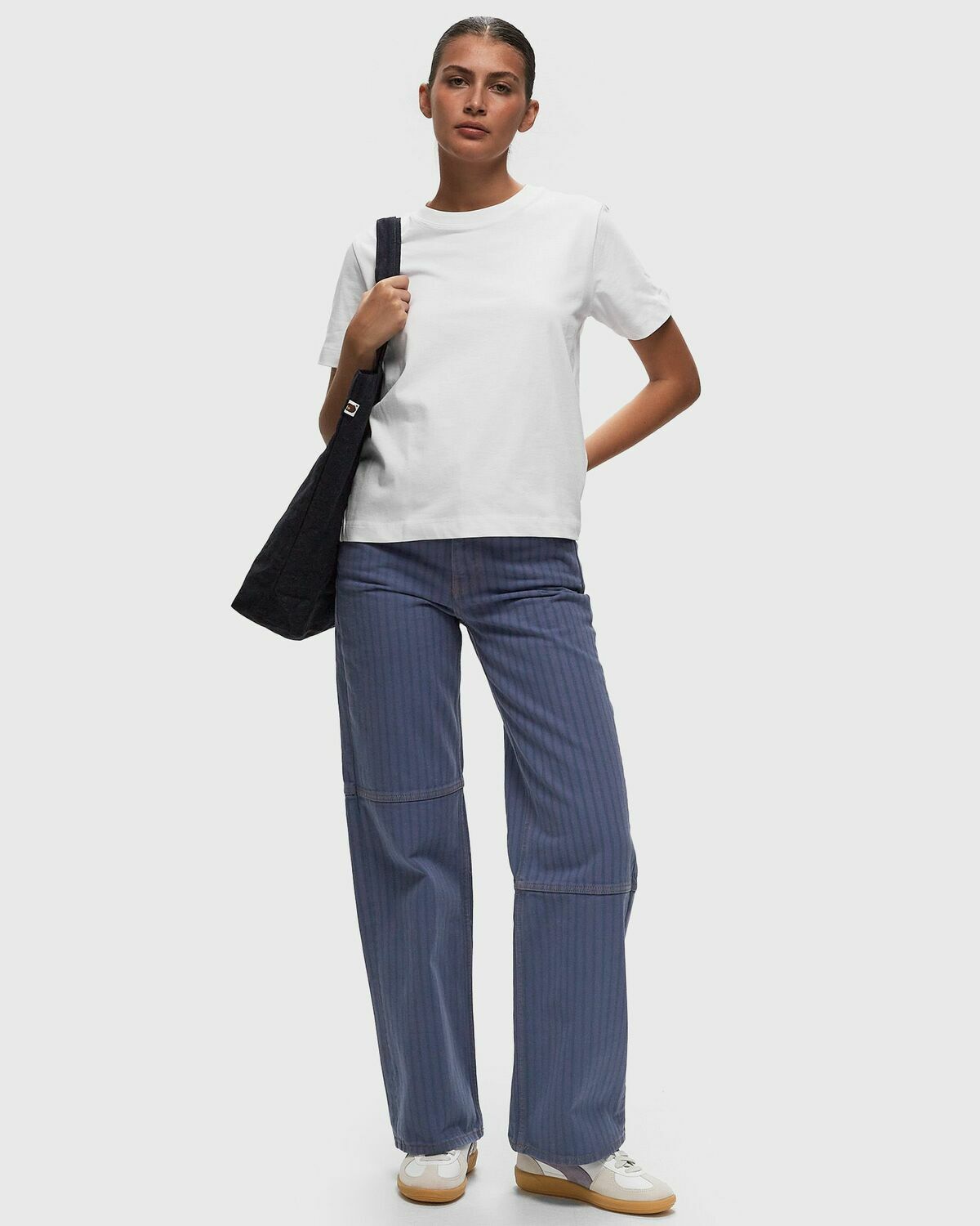 Samsøe & Samsøe Camino Tee Ss 6024 White Shortsleeves