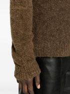 Nanushka Brown Tevin Brushed Jumper