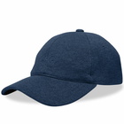 A.P.C. Men's Charlie Jersey Logo Cap in Navy