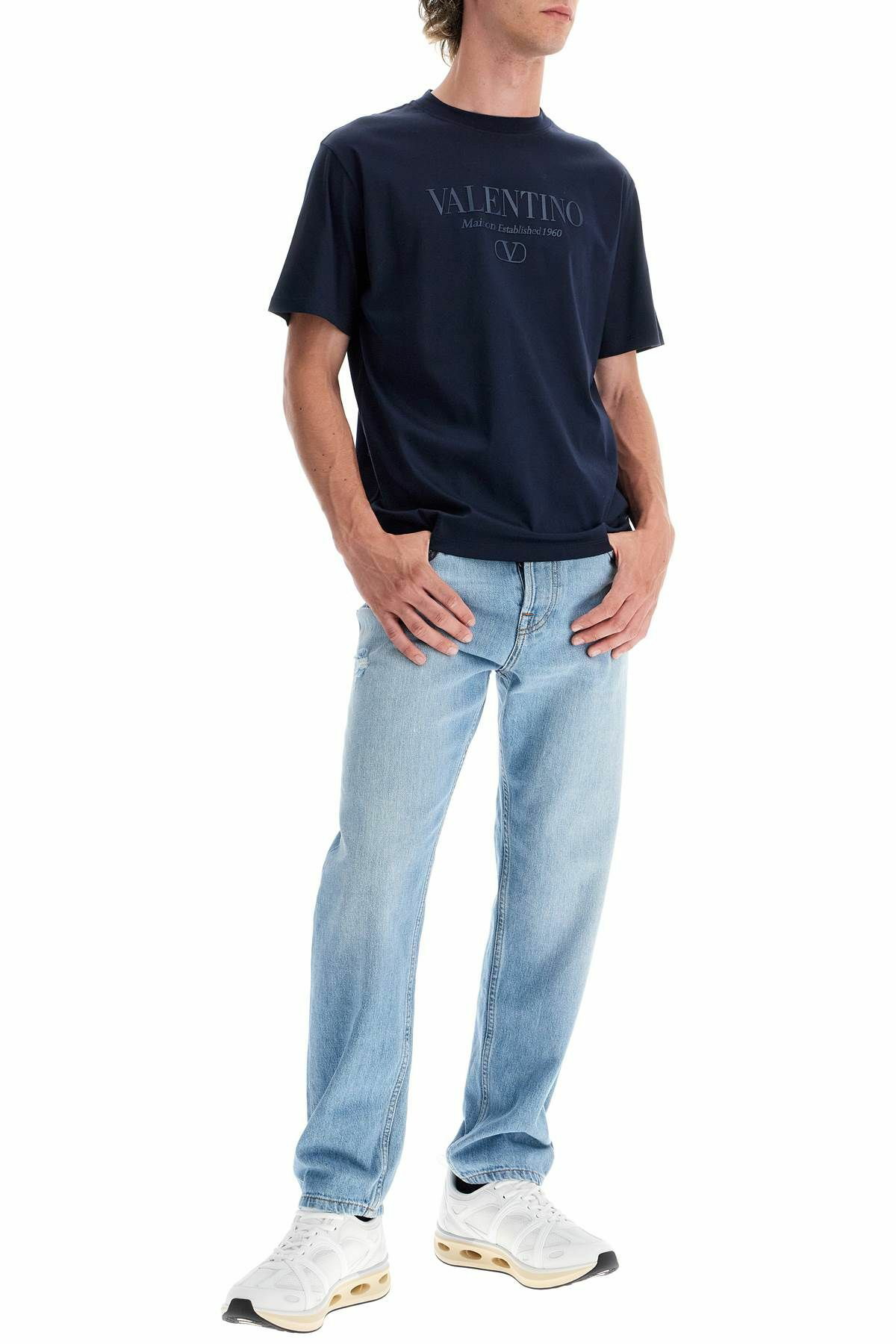 VALENTINO GARAVANI t-shirt with logo print Blue Valentino