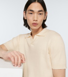 Frescobol Carioca - Rino cotton and silk polo shirt