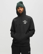 New Balance Essentials Reimagined French Terry Hoodie Black - Mens - Hoodies