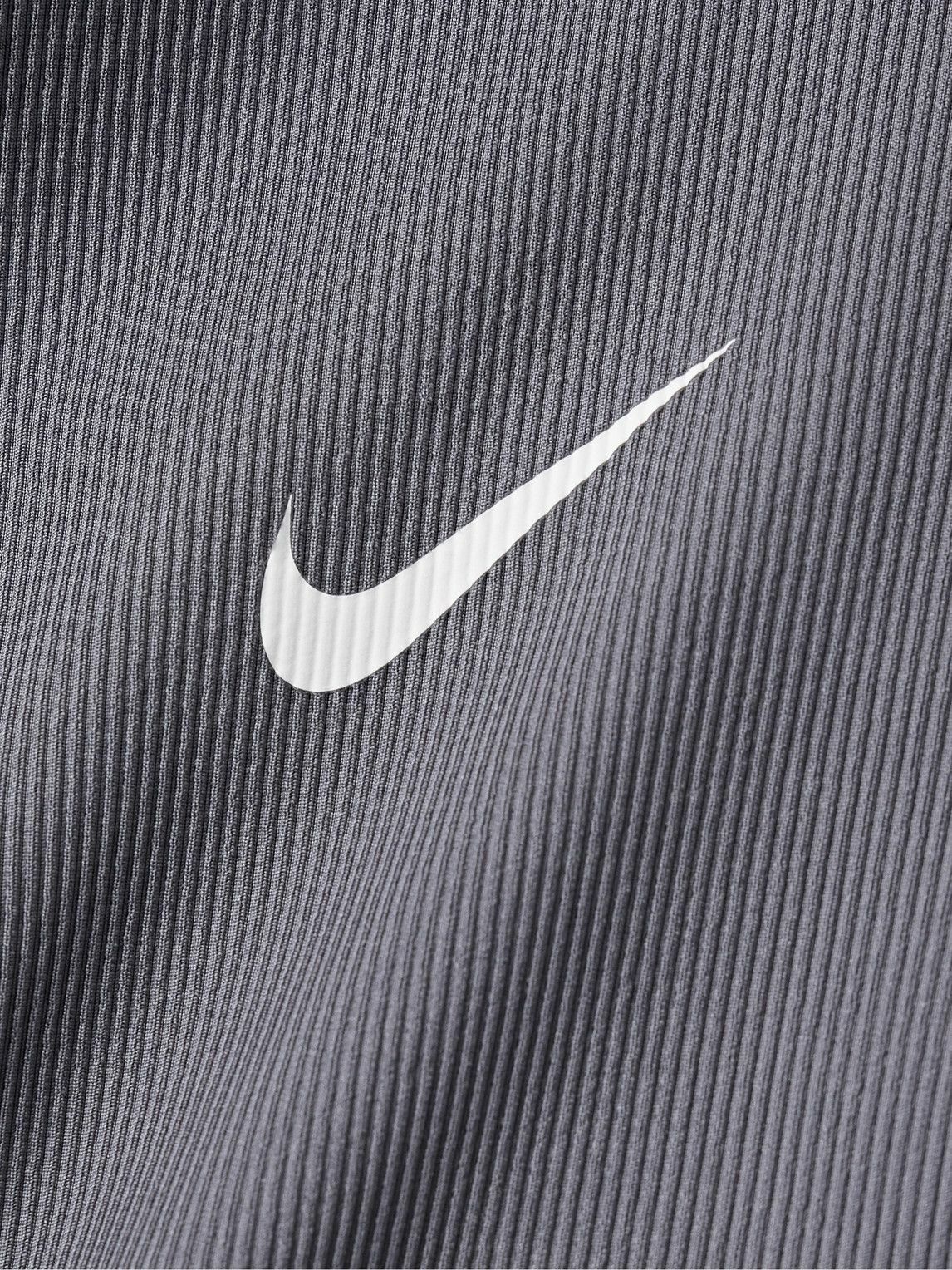 Nike Golf - Nike Golf Club Logo-Print Dri-FIT Half-Zip Golf Jacket