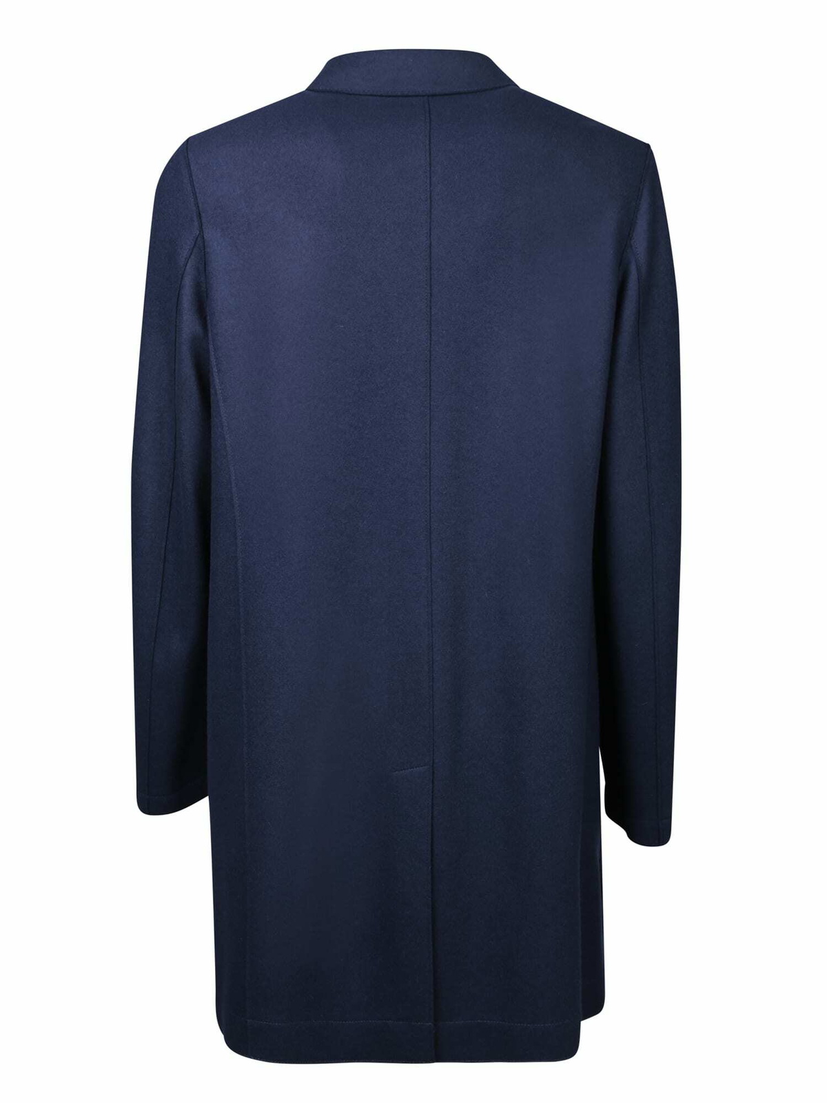 Harris Wharf London Boxy Cashmere Blue Coat