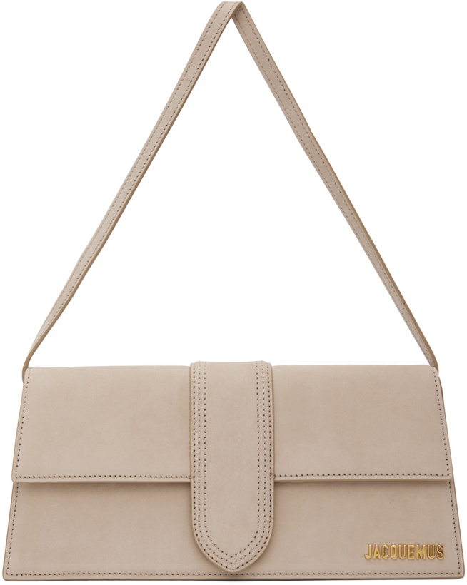 Photo: JACQUEMUS Taupe Les Classiques 'Le Bambinou' Bag