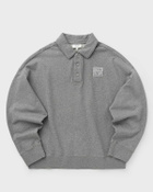 STAMP OVERSIZE POLO SWEASHIRT