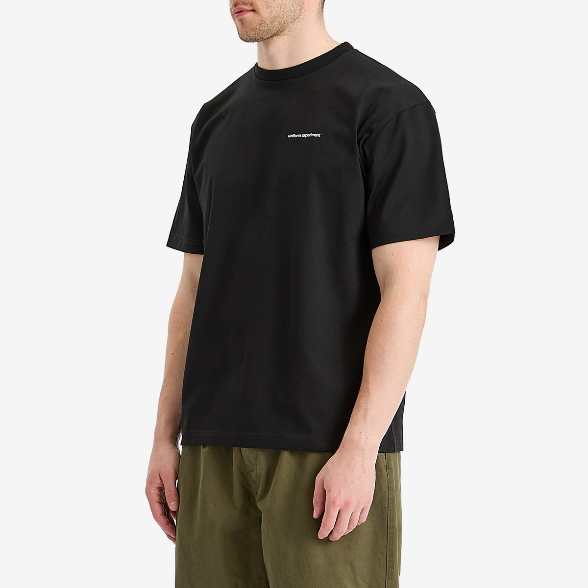 Uniform Experiment Men's Code Logo T-Shirt in Black