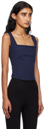 Miaou Navy Luna Tank Top