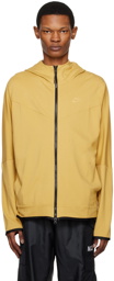 Nike Yellow Zip Hoodie