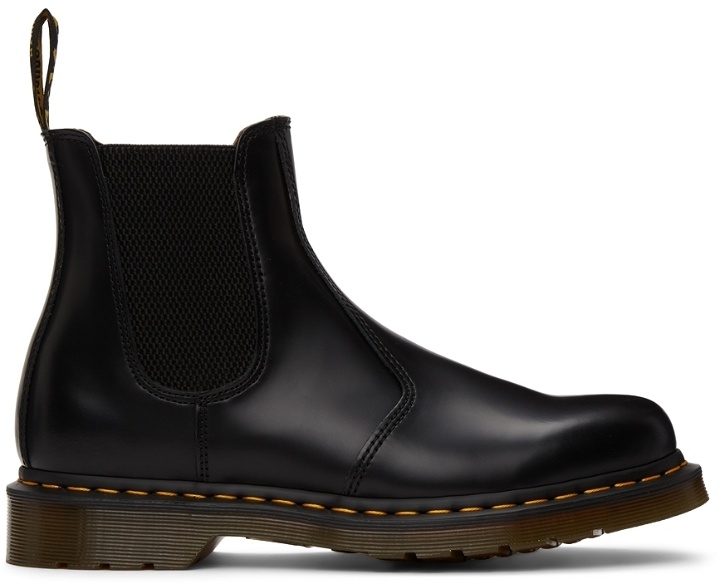 Photo: Dr. Martens Black 2976 Smooth Chelsea Boots