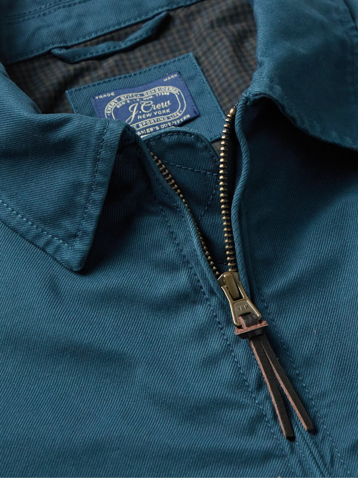 J.Crew: Harrington Jacket In Cotton Twill For Men