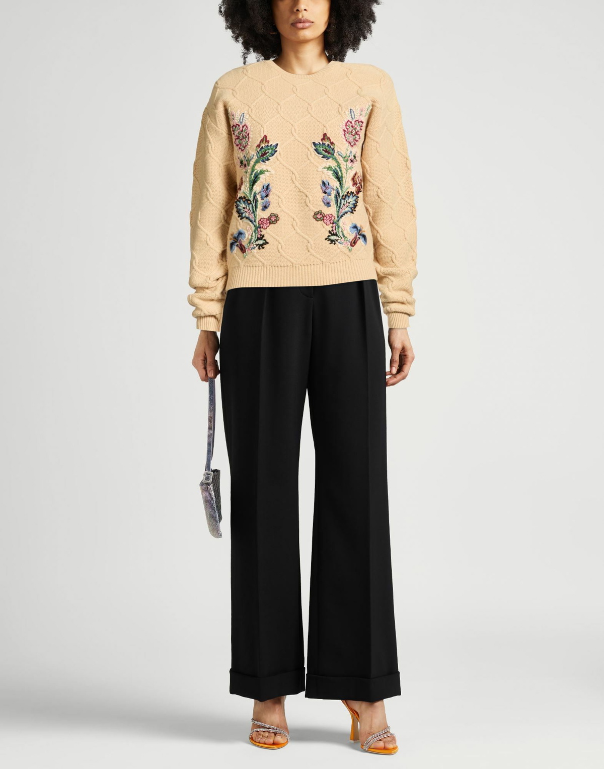 Etro Womens Sweater Sand