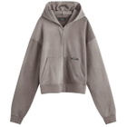 Nahmias Men's Classic Zip-Up Hoodie in Vintage Bark