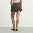 Many Many Clothes Women's The Spotty Mini Skirt in Black