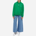 Adidas Women's Cropped Hoody in Green