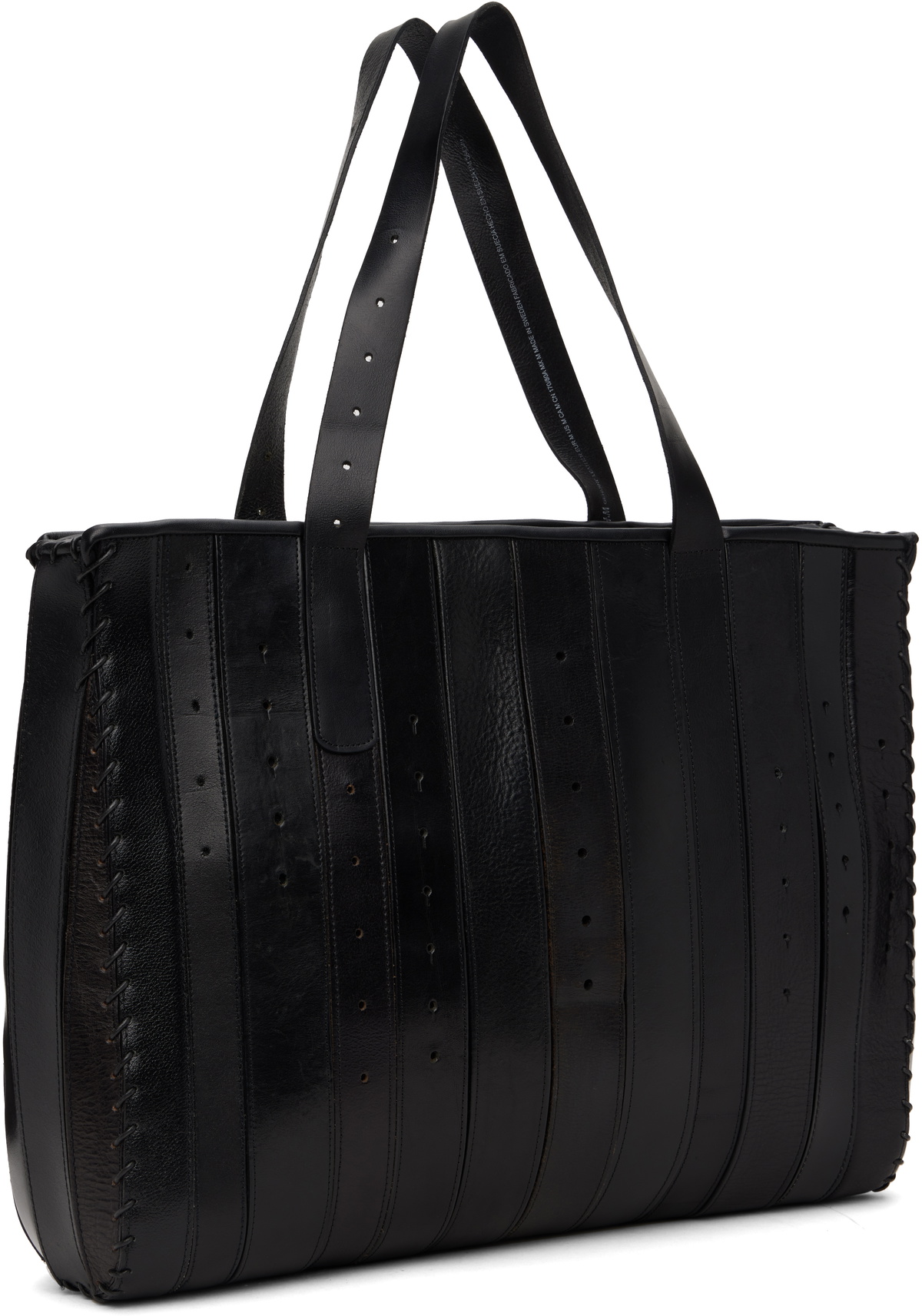 HODAKOVA Black Rectangle Belt Bag HODAKOVA