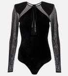 Roland Mouret Paneled bodysuit