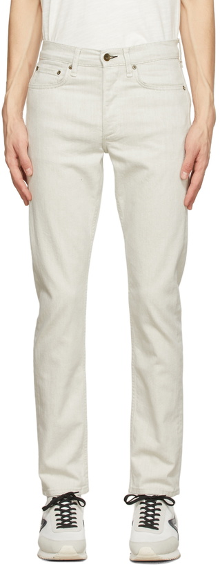 Photo: rag & bone Off-White Fit 2 Authentic Stretch Jeans