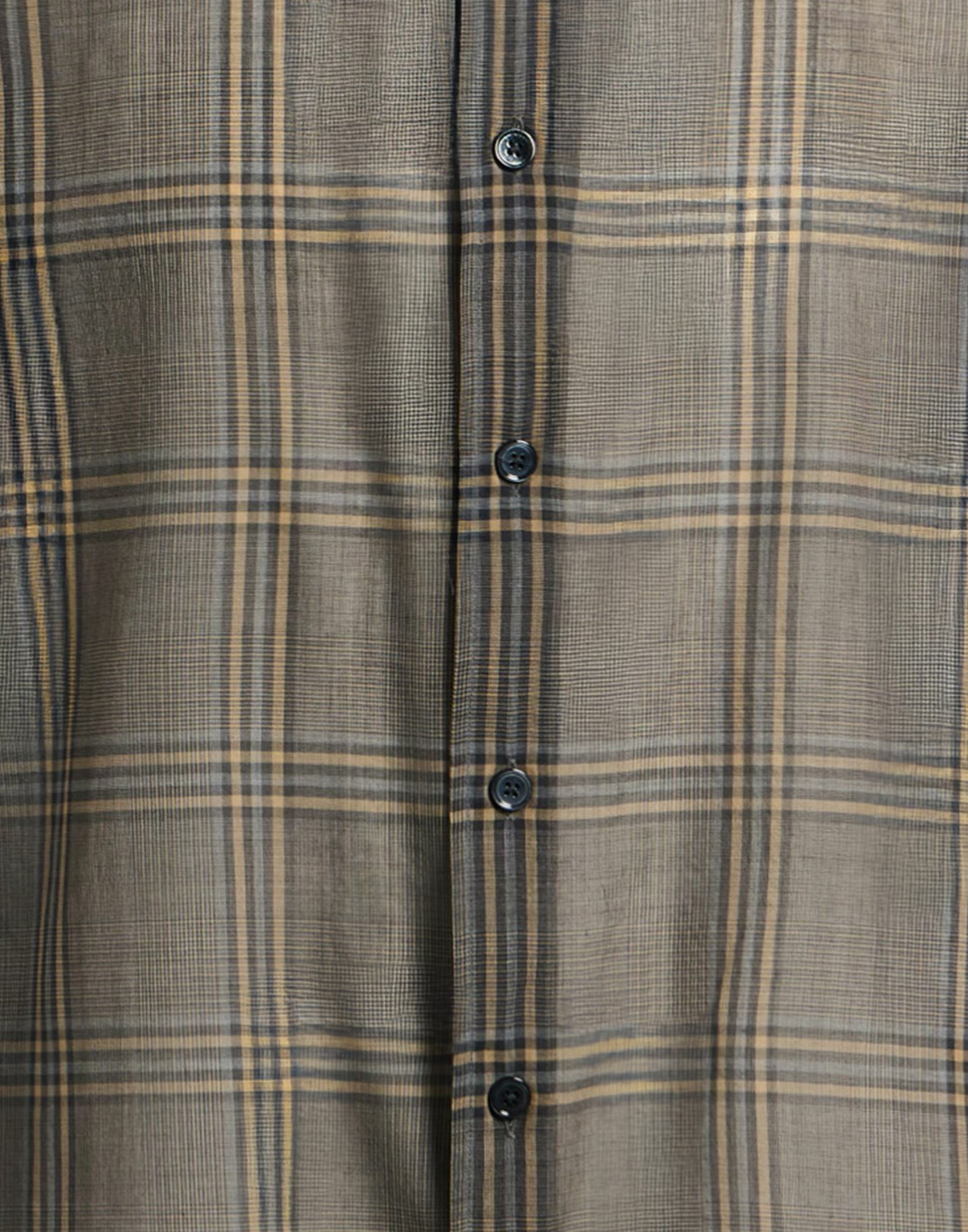 Agnona Mens Shirt Charcoal
