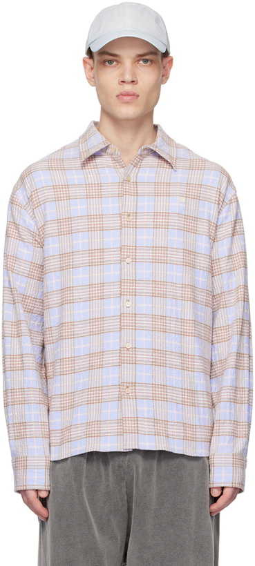 Photo: Acne Studios Blue Check Shirt