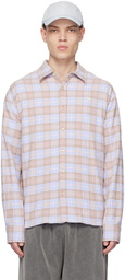 Acne Studios Blue Check Shirt