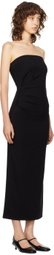 Reformation Black Bebe Maxi Dress