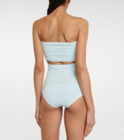 Alaïa Cutout bandeau bikini