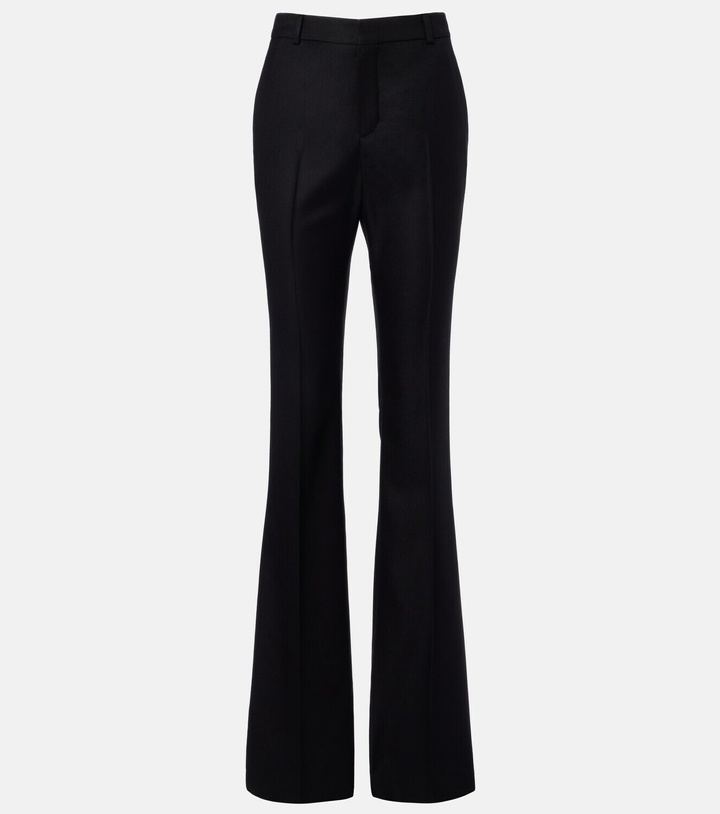 Photo: Saint Laurent Cashmere flared pants