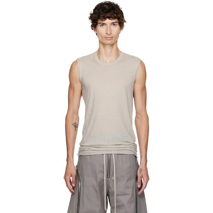 Photo: Rick Owens Off-White Tower Basic SL Tank Top