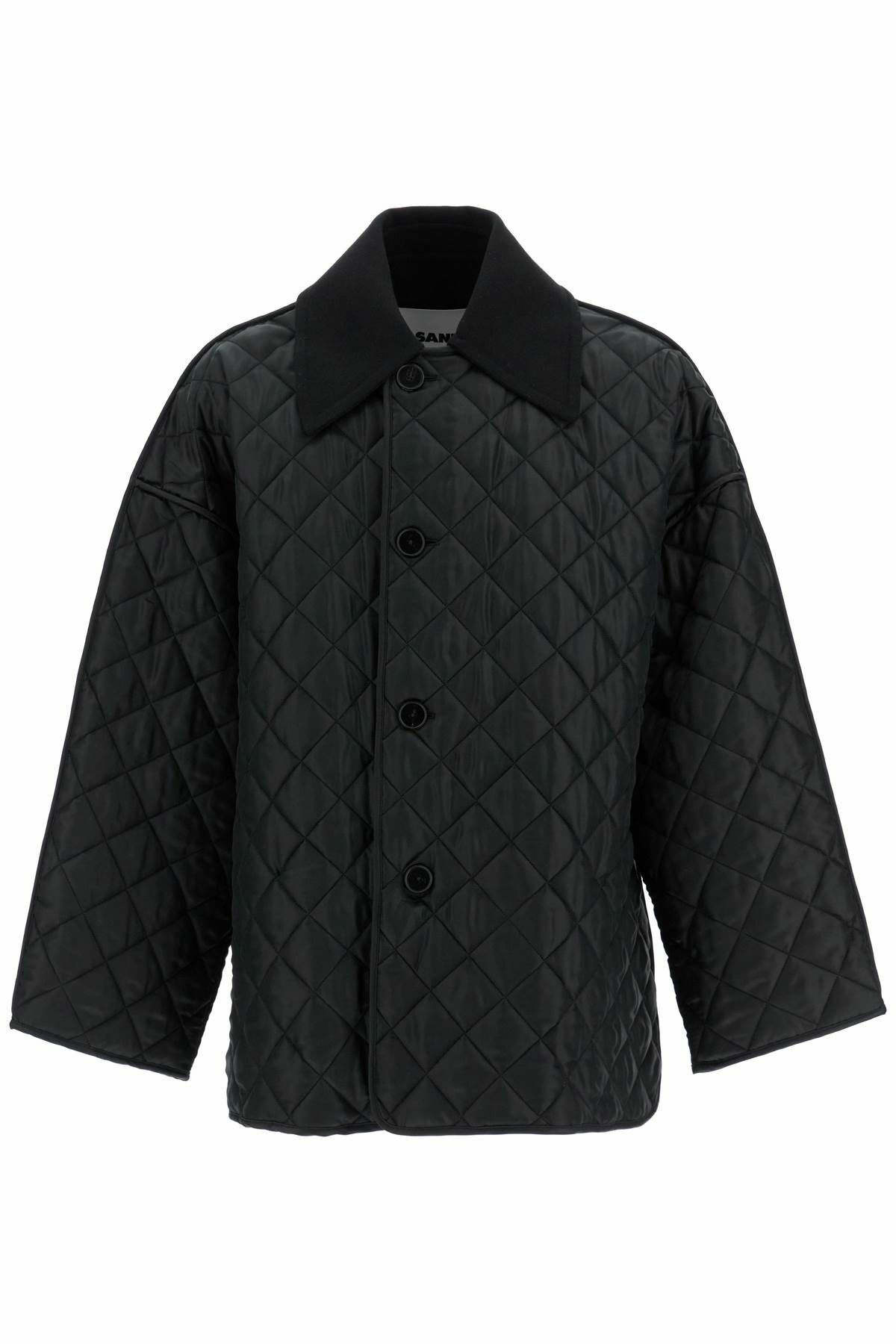 専用　JIL SANDER ジルサンダーQUILTED LINER JACKET JIL SANDER quilted maxi jacket with detachable Black Jil Sander