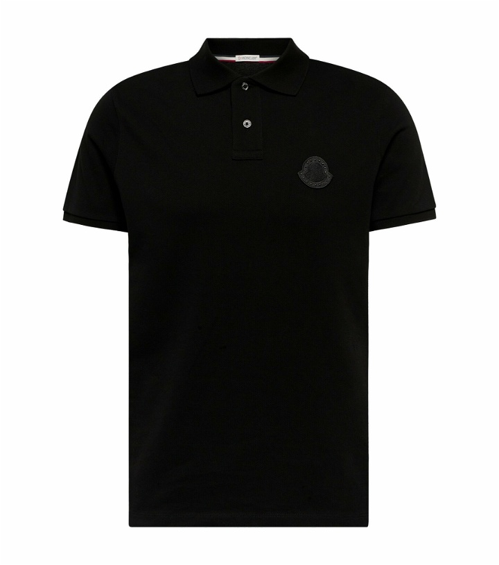 Photo: Moncler - Short-sleeved logo polo shirt