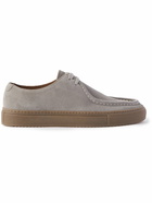 Mr P. - Larry Regenerated Suede by evolo® Derby Shoes - Brown