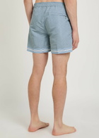 Che Lucena Printed Shell Swim Shorts Light Blue