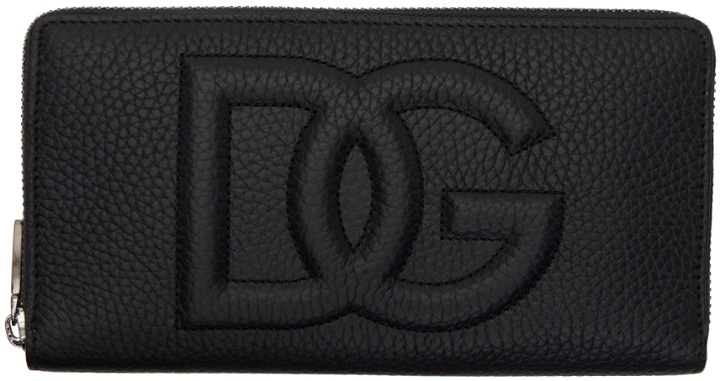 Photo: Dolce&Gabbana Black 'DG' Logo Wallet
