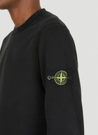 Compass Patch Sweatshirt in Black