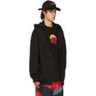 D by D Black Raw Cut Hoodie