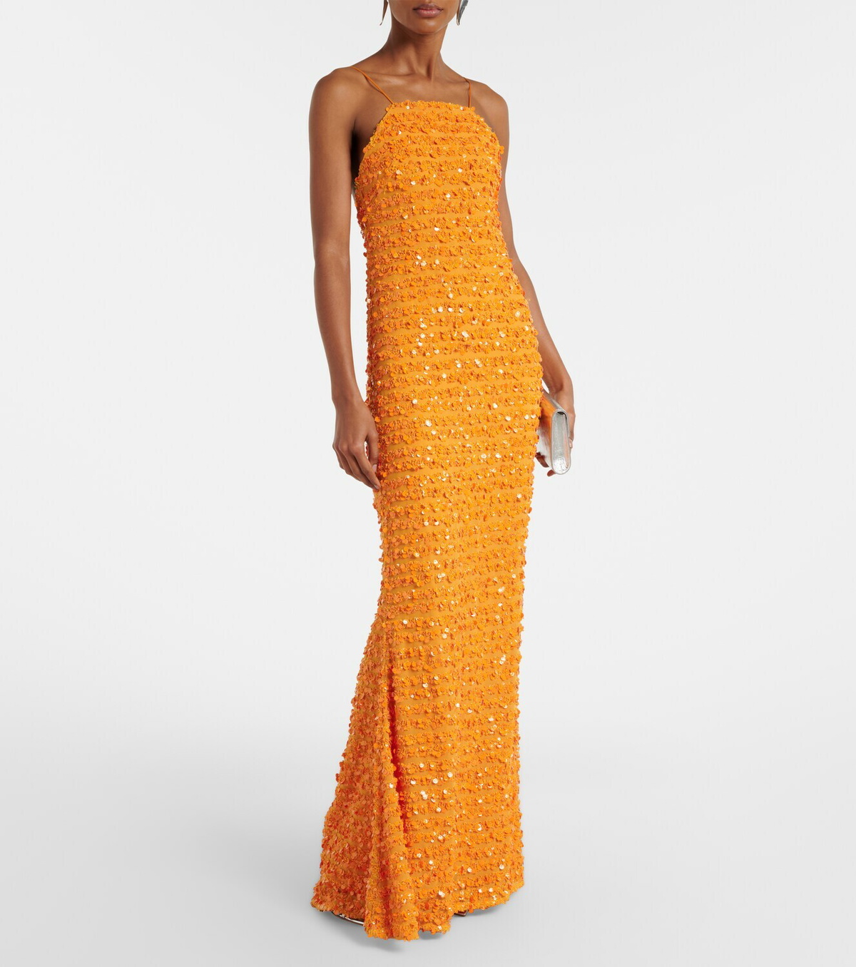 Taller Marmo Candice sequined gown